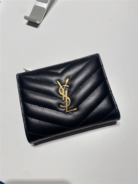 ysl bifold card holder